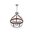 Lustre CWI Lighting Parana 9965P18-3-601 180W 3 lumières chrome