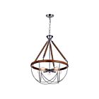 Lustre CWI Lighting Parana 9965P24-5-601 300W 5 lumières chrome