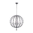 Lustre CWI Lighting Esia 9970P26-8-601 480W 8 lumières chrome