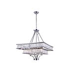 Lustre CWI Lighting Shalia 9972P23-8-601 480W 8 lumières chrome