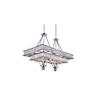 Lustre CWI Lighting Shalia 9972P37-16-601 960W 16 lumières chrome