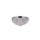 Plafonnier CWI Lighting Globe QS8357C16C 160W 4 lumières chrome