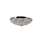 Plafonnier CWI Lighting Globe QS8357C20C 360W 6 lumières chrome