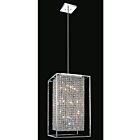 Suspendu CWI Lighting Cube QS8381P14C-RC 440W 11 lumières chrome