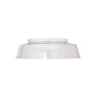 Plafonnier encastré LED Dainolite 3145-LEDFH18-CL-MW Crawford 1-Lumière 35W Blanc mat