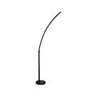 Lampe sur pied LED Dainolite 412LEDF-MB 1-Lumière 22W Noir mat