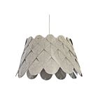 Suspend à cordon Dainolite AMI181-PC-2423 Amirah 1-Lumière 100W Chrome poli