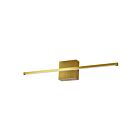 Applique murale LED Dainolite ARY-3630LEDW-AGB Array 1-Lumière 30W Laiton vieilli