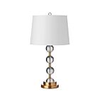 Lampe de table à incandescence Dainolite C182T-AGB 1-Lumière 60W Bronze vieilli