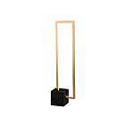 Lampe de table LED Dainolite FLN-LEDT25-AGB-MB 1-Lumière 21.6W Laiton vieilli