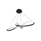 Suspend à cordon Dainolite NOL-4350LEDHP-MB Nola 1-Lumière 50W Noir mat