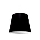 Suspendu tambour LED Dainolite OD-L-797 Oversized Drum 1-Lumière 150W Chrome poli