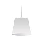 Suspendu tambour LED Dainolite OD-M-790 Oversized Drum 1-Lumière 100W Chrome poli