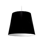 Suspendu tambour LED Dainolite OD-XL-797 Oversized Drum 1-Lumière 150W Chrome poli