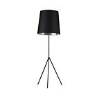 Lampe sur pied incandescent Dainolite OD3-F-697-MB 1-Lumière 150W Noir mat
