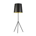 Lampe sur pied incandescent Dainolite OD3-F-698-MB 1-Lumière 150W Noir mat