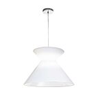 Suspendu tambour LED Dainolite PAT-181P-PC-790 Patricia 1-Lumière 100W Chrome poli