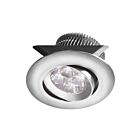 Encastré LED ajustable petite taille Dainolite SMP-LED-8-AL 8W 31" Aluminium anodisé