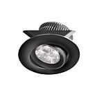 Encastré LED ajustable petite taille Dainolite SMP-LED-8-BK 8W 31" Noir