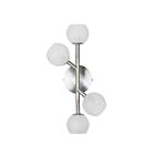 Applique murale halogène Dainolite TWD-174W-SC Tanglewood 4-Lumières 100W Chrome satiné