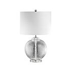 Lampe de table à incandescence Dainolite TYR-235T-CLR 1-Lumière 100W Chrome poli