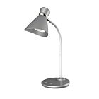 Lampe de bureau à DEL Dainolite 132LEDT-SV 1-lumière Argent 6w