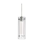 Suspendu LED Simple Dainolite 22152-790-PC 1-lumière Chrome poli 13w