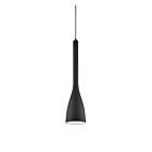 Suspendu cordon DEL Dainolite 480-1P-BK 1-lumière Noir mat 50w