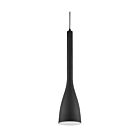 Suspendu cordon DEL Dainolite 582-1P-BK 1-lumière Noir mat 50w