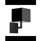 Applique murale LED Dainolite Lucas 77-1W-MB-BK 1-lumière 60W noir mat