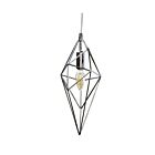 Suspendu à cordon incandescent Dainolite 918-1P-PC 1-lumière Chrome poli 60w