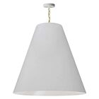 Suspendu surdimensionné LED Anaya Dainolite Anaya ANA-XL-AGB-790 1-lumière 100W blanc