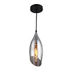 Suspendu à cordon incandescent Dainolite ABB-61P-SM séries Abba 1-lumière Noir 60w