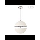 Suspendu LED Dainolite Atomic AMC-1330LEDP-PC 2-lumières 30W blanc