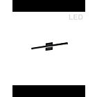 Diffuseur acrylique de vanité LED Dainolite Arandel ARL-2518LEDW-MB 18W 1-Lumière noir mat