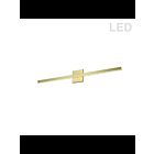 Diffuseur acrylique de vanité LED Dainolite Arandel ARL-3724LEDW-AGB 24W 1-Lumière laiton vieilli