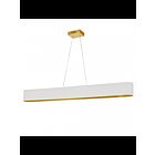 Suspendu LED Horizontal Dainolite Aubrey AUB-R5030HP-AGB-692 1-lumière 30W