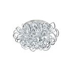 Plafonnier encastré tubulaire à LED Dainolite BAY-144FH-PC séries Baya 4-lumières Chrome poli 160w