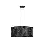 Lustre incandescent à 1 étage Dainolite Cardano CDO2-304C-MB-BK 400W 4 lumières noir