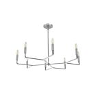 Lustre LED Dainolite CLT-328-PC Colette 8-Lumières Chrome poli 480W