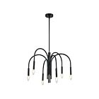 Lustre LED Dainolite CLY-246C-MB Callway 6-Lumières Noir 360W