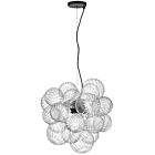 Dainolite CLZ-206P-MB Charlize 6-Lumières 240W Noir mat Suspendu