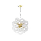 Suspendu halogène Dainolite Comet CMT-206P-CLR-AGB 240W 6 lumières transparent