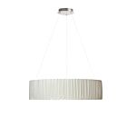 Dainolite CRA-2432LEDC-WH Blanc 32W Lustre LED