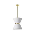 Suspendu incandescent Dainolite Caterine CTN-121P-AGB-790 100W 1 lumière blanc