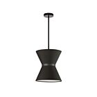 Suspendu incandescent Dainolite Caterine CTN-121P-MB-797 100W 1 lumière noir