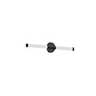 Applique murale LED Dainolite Corvette CVT-2412LEDW-MB Noir mat 12W