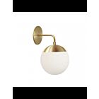 Applique murale LED Dainolite Dayana DAY-141W-AGB 1-lumière 40W laiton vieilli