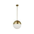 Suspendu à LED Dainolite Dayana DAY-143P-AGB 120W 3-Lumières Laiton vieilli