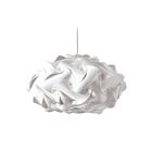Suspendu LED Globus Squash Dainolite DBL-FLT-790 séries Globus 3-lumières Blanc 96w